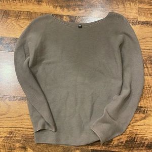 Uniqlo sweater - mocha colored